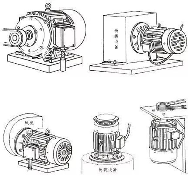 西安泰富西瑪電機(jī)常用的安裝方式及其參數(shù)說明。